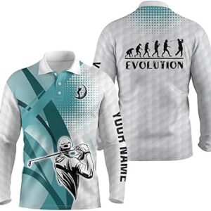 Sublimation Golf Shirt Long Sleeve